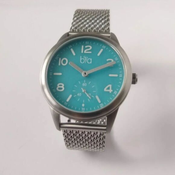 Bia Light Blue Watch - NWOT and BOX - Picture 1 of 5
